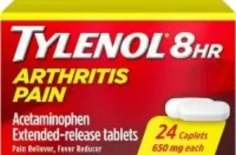 Tylenol 8-Hour Arthritis Pain Tablets 650mg (24-Count) for $1.74