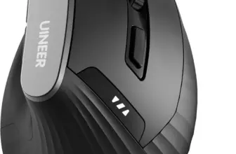 Uineer 2400DPI 6-Button Ergonomic Vertical Wireless Mouse for $11.99