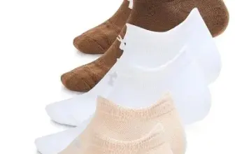 Under Armour Unisex Adult Essential No Show Socks – 6 Pairs for $8.48