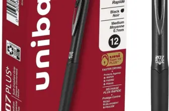 Uniball 207 Plus+ 0.7mm Gel Pens (12-Pack) for $10.33