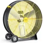 Vagkri 30″ 300W 3-Speed Metal Industrial Drum Fan for $109.99