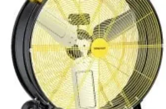 Vagkri 30″ 300W 3-Speed Metal Industrial Drum Fan for $109.99