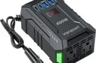 Vansoet 400W DC to AC Car Power Inverter for $20.98