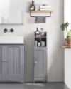 VASAGLE Small Storage Corner Floor Cabinet for $39.99