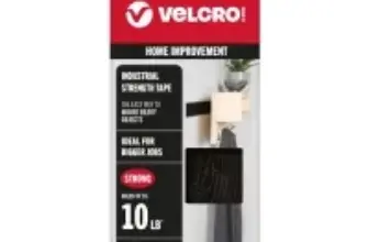 Velcro 90593 4’x2″ Industrial Smooth Surface Strength Tape for $3.97