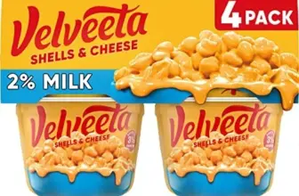 Velveeta Shells & Cheese 4-Pack for $5 with Subscription $5.00