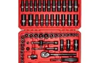 VEVOR 96-Piece 3/8-in Drive Impact Socket Wrench and Bit Set – $35.99