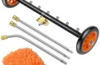 Vigrue 2-in-1 4000PSI Undercarriage Pressure Washer Attachment Kit for $42.99
