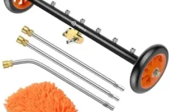 VIGRUE 2-in-1 Undercarriage Pressure Washer Attachment with 7 Nozzles for $43