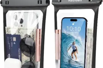 Large Waterproof Phone Pouch for $5.40, originally $17.99