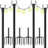 WeValor 4-Pack String Light Poles Now $34.99, Originally $69.99