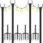 WeValor 4-Pack String Light Poles Now $34.99, Originally $69.99