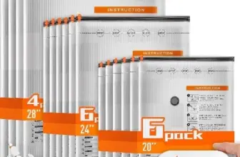 Wfiia 16-Pack Vacuum Seal Bags for $16.99