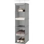 Whitmor 5 Tier Hanging Closet Organizer with Metal Frame for $9.52