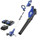 Wild Badger Power 20V Combo Kit: Weed Wacker, Leaf Blower, Edger for $48 $48.00
