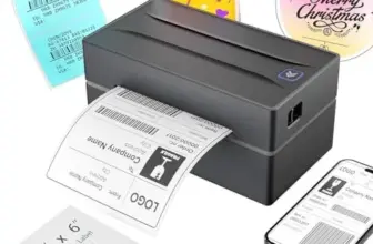 Wireless Bluetooth Thermal Shipping Label Printer for $34.52