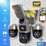 Wireless Solar Battery Powered WiFi Security Camera System – $69.99