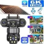 Wireless Solar-Powered WiFi Security Camera System – $49.99