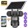 Wireless Solar-Powered WiFi Security Camera System – $54.99