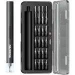 Workpro 20-in-1 Precision Electric Screwdriver Kit – $13.99
