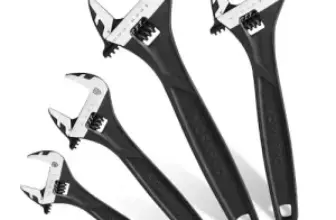 WORKPRO 4-Piece Adjustable Wrench Set 6″-12″ for $24