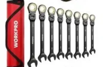 Workpro 8-Piece Ratcheting Combination Wrench Set for $29.99