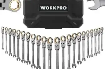 WorkPro 22-Piece Flex-Head Ratcheting Wrench Set – $60
