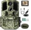 Wosoda G300 36MP Night Vision Waterproof Trail Camera for $24.99