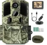 Wosoda G300 36MP Night Vision Waterproof Trail Camera for $24.99