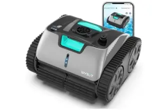 WYBOT C1 Pro Robotic Pool Cleaner for $219.99 – 150 Minutes Runtime, 65W Suction Power