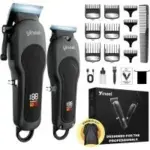 Yineel W6 Hair Clipper & Trimmer Set with 6 Combs for $18.49