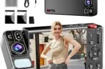 Zeoupt 4K Digital Camera with 64MP and 18X Zoom for $29.99