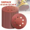 200 Pcs 5-Inch Sanding Discs 40-240 Grit Hook Loop – $8.99