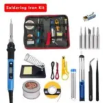 80W Electric Soldering Iron Kit with Solder Wire – $14.99