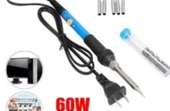 New Adjustable Temperature Soldering Iron Kit – $5.01