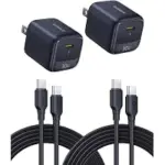 Baseus 30W USB-C Charger Block (2-Pack) – $15.99