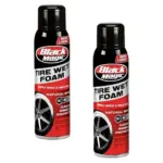 Black Magic Tire Wet Foam Spray 2-Pack for $9.94