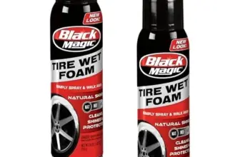 Black Magic Tire Wet Foam Spray 2-Pack for $9.94