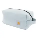 Carhartt Classic Zippered Travel Kit – Early Fog White – $20