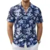 Cotrasen Men’s Hawaiian Short Sleeve Button Down Beach Shirt for $12.49