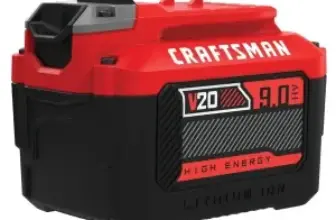 CRAFTSMAN V20 9 Ah Lithium Ion Battery with LED Indicator for $79