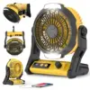 Electactic Rechargeable 3-in-1 Camping Fan with 10000mAh Battery for $18