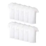 Hanes Best Cotton Stay-Tucked Undershirts 10-Pack for $23.98