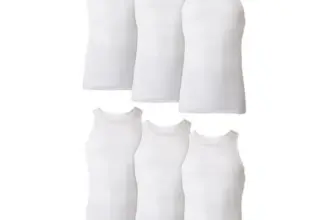 Hanes Men’s Tank Undershirt 6-Pack for $9.99