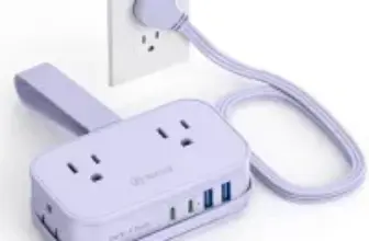 Honizer 10-in-1 20W 6-Outlet Travel Power Strip for $13.19