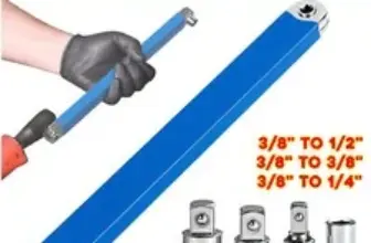 Impact Ready Offset Extension Wrench Set 1/2″ 1/4″ 3/8″ – $9.99