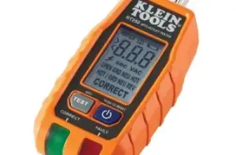 Klein Tools RT250 GFCI Receptacle Tester with LCD Display for $20