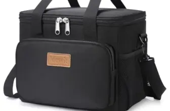 Lifewit Medium Insulated Lunch Bag – 12-Can Capacity for $7.99