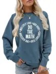 Math Teacher Sweatshirts for $19.98, originally $33.30