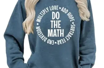 Math Teacher Sweatshirts for $19.98, originally $33.30